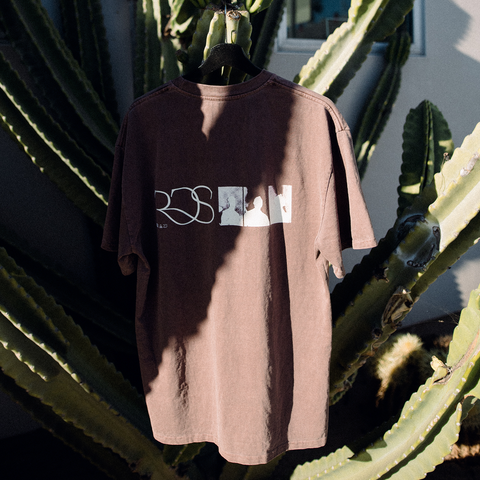 Outline T-shirt - Brown