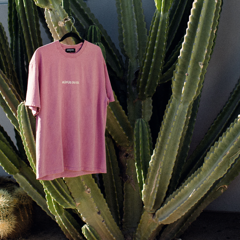 Outline T-shirt - Dusty Pink