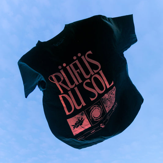 Inhale / Exhale Black Tour Tee