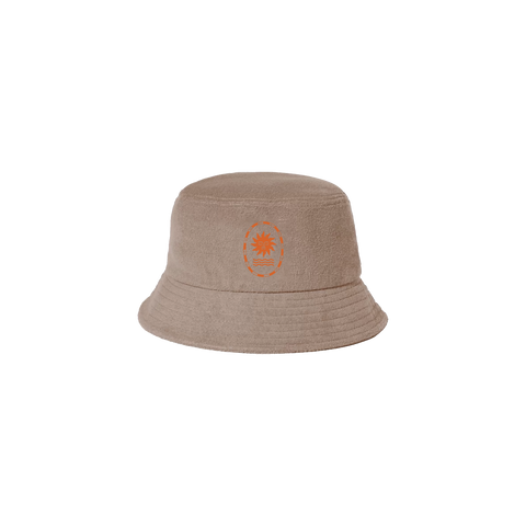 Sundream Orange Sun Rays Bucket Hat